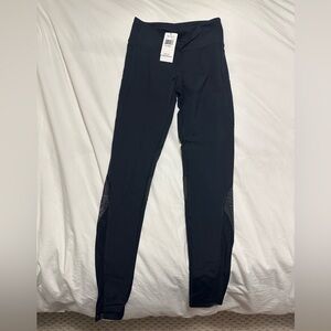 Alala leggings with mesh detail, new with tags